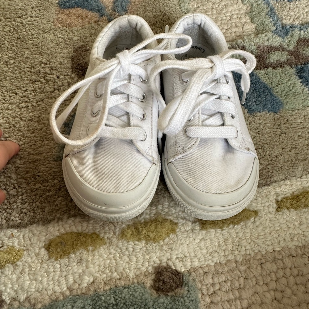 FootMates White Kids Sneakers - Picture 2 of 4